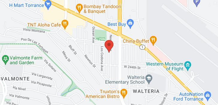map of 24229 Neece Avenue Torrance, CA 90505